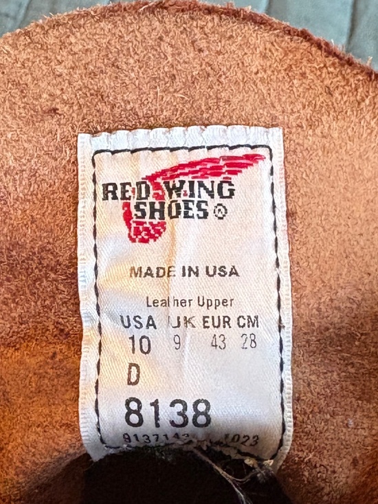 RED WINGS BROWN MOC TOE / 10D main image 5